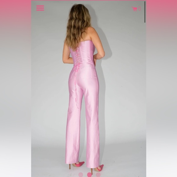 Rezek Studio Cupid Pink Hustle Pant size Small- only worn once! - Picture 2 of 3